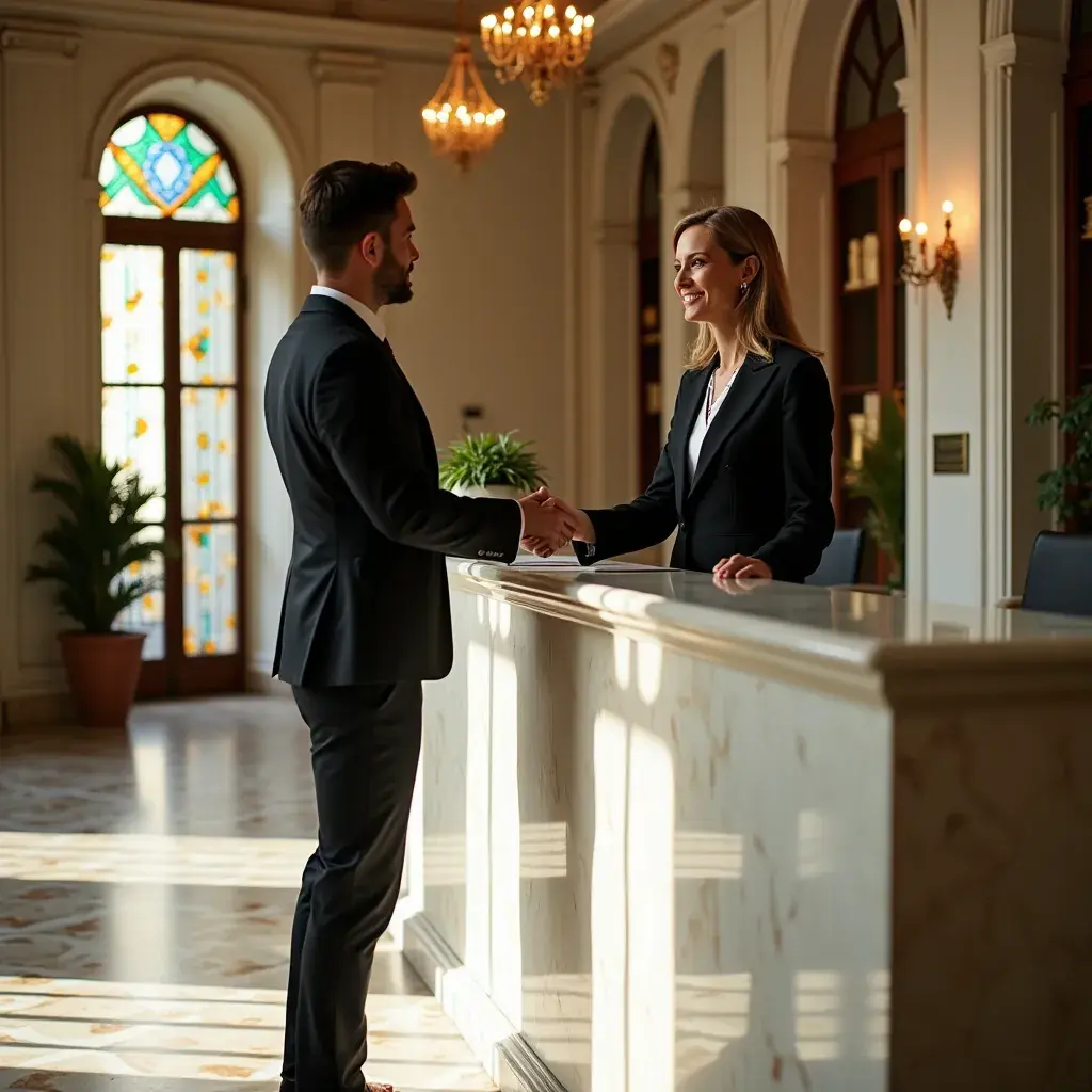 Immagine di un contratto di consulenza firmato